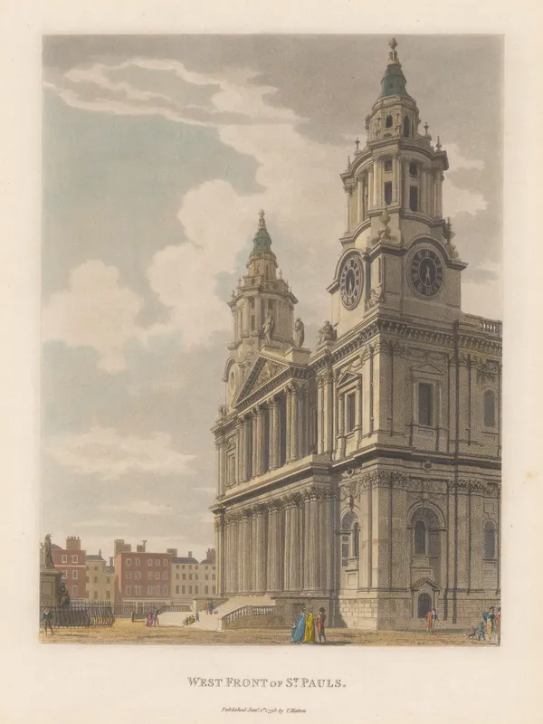 Thomas Malton, London - St. Paul's Cathedral, 1798