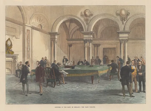 Illustrated London News (ILN), London - Bank of England, 1872