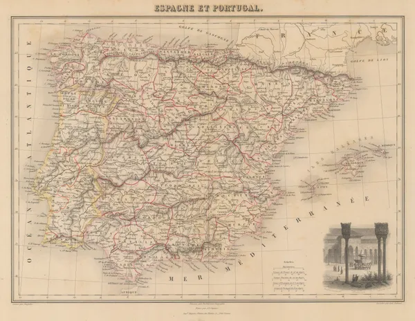 J. Migeon, Spain and Portugal, 1890 c.
