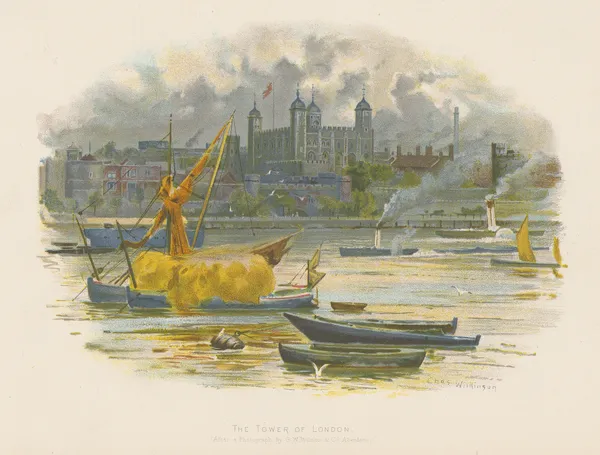 Charles Wilkinson, London - Tower of London, 1890 c.