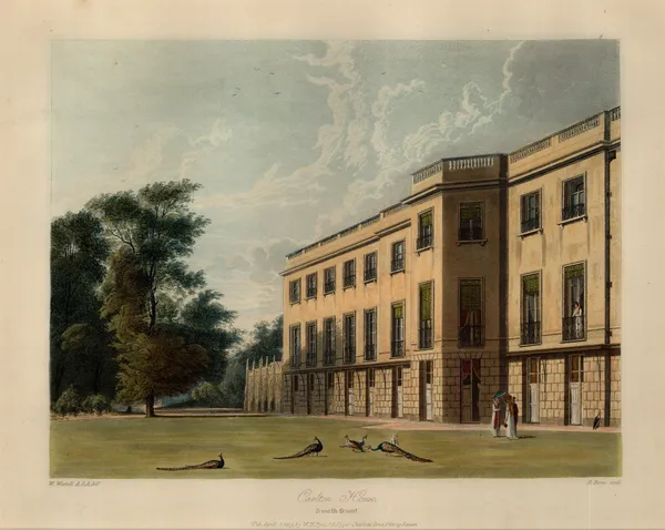 William Henry Pyne, London - Carlton House, 1819