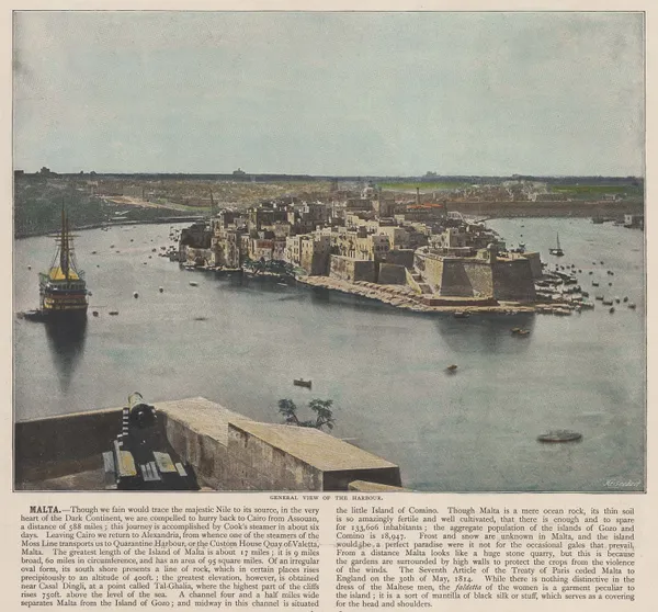 Meisenbach & Co, Malta - Valletta, 1910 c.