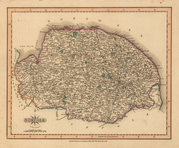 John Cary, Norfolk, 1809