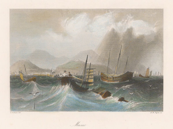 Albert Henry Payne, China - Macao, 1850 c.