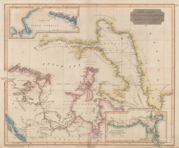 John Thomson, Discoveries of Ross, Parry & Franklin in the Arctic , 1830 c.