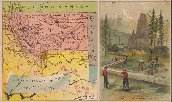 Arbuckle Brothers Company, Montana, 1889