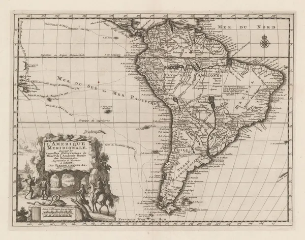 Pieter van der Aa, South America, 1714