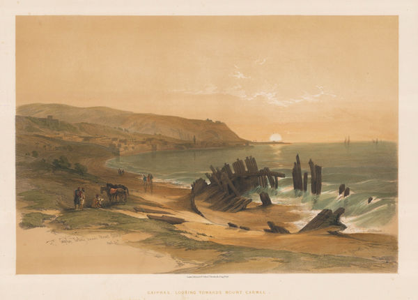 David Roberts, Holy Land - Caiphas, 1843