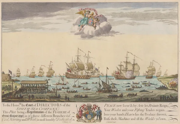 Thomas Baston, South Sea Company Fisheries, 1720 c.