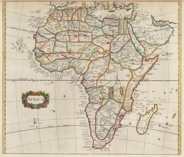 John Harris, Africa, 1705