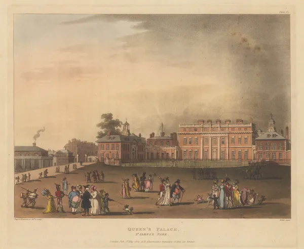 Rudolph Ackermann, London - Buckingham Palace, 1809