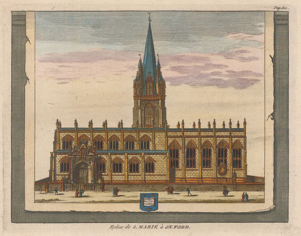 Pieter Van der Aa, Oxford University - St Mary's Church, Oxford, 1727