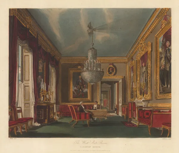 William Henry Pyne, London - Carlton House, 1819