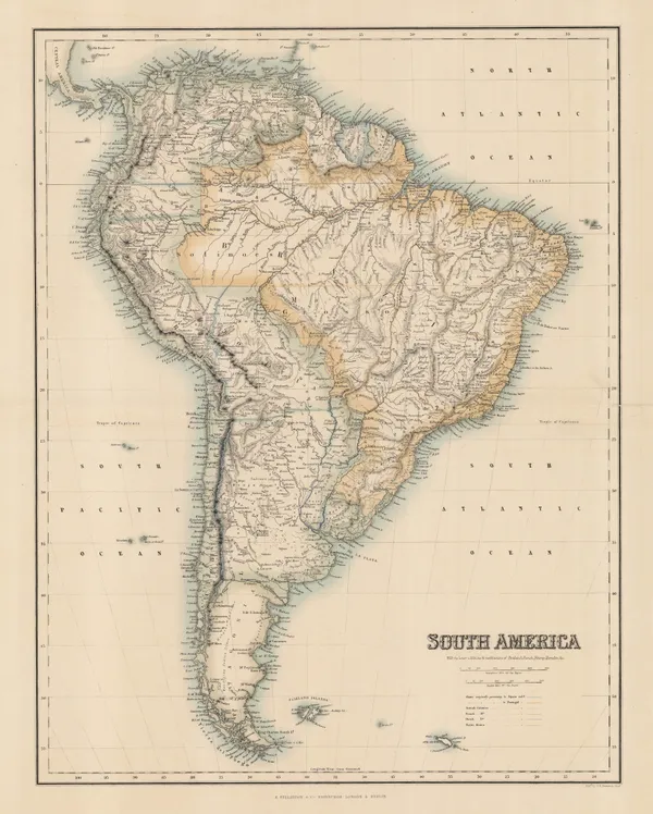 Archibald Fullarton, South America, 1860 c.