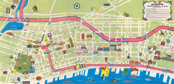 Tourmap Company, Seattle, 1970