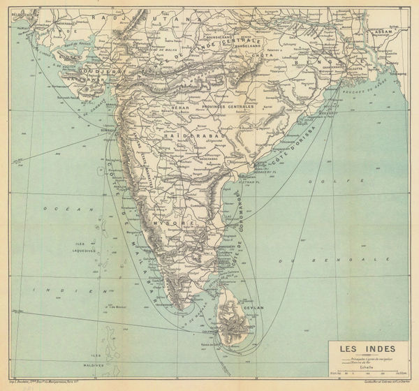 Marcel Couttreau & H. le Chartier, India & Sri Lanka, 1911