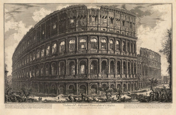 Giovanni Piranesi, Italy - Rome, Colosseum, 1757