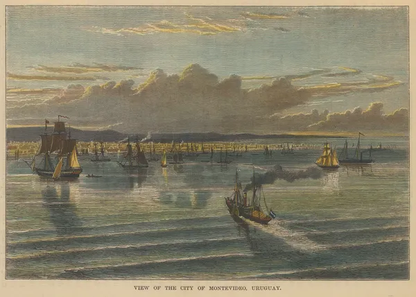 J. C. Brown, Uruguay - Montevideo, 1885