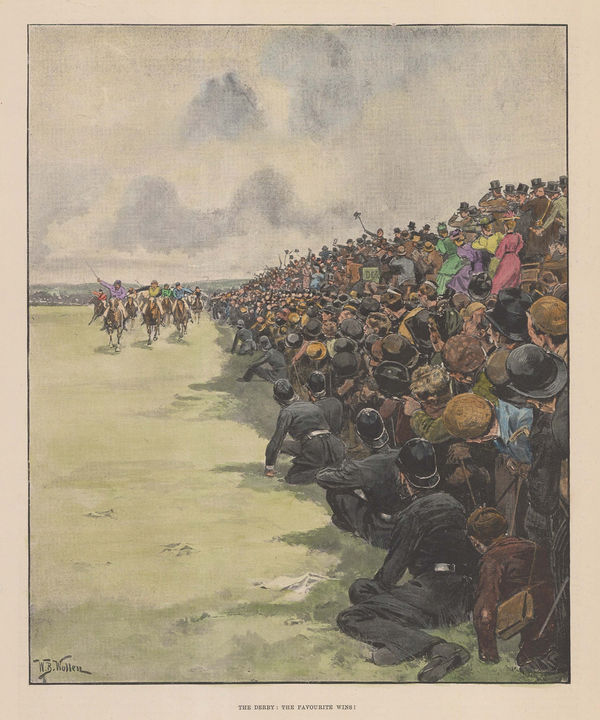 Illustrated London News (ILN), Horse Racing - Epsom Derby, 1893