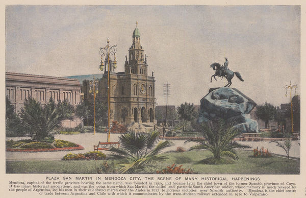 Anonymous, Argentina - Mendoza, Plaza San Martin, 1930 c.