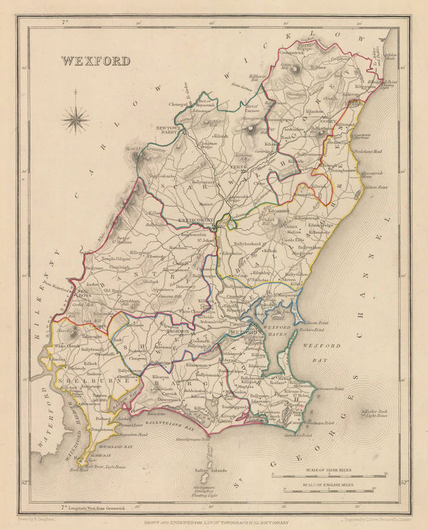 Samuel Lewis, Wexford, 1850