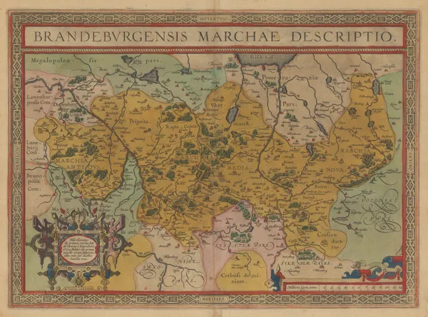 Abraham Ortelius, Electorate of Brandenburg, 1592