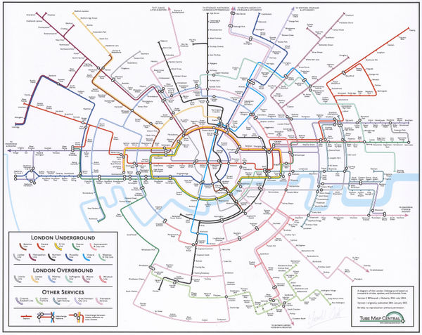 Max Roberts, London Circles - A1, 2024