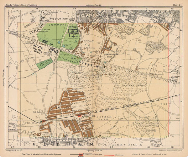 George Philip & Son Ltd., Shooters Hill & Eltham Park, 1900 c.