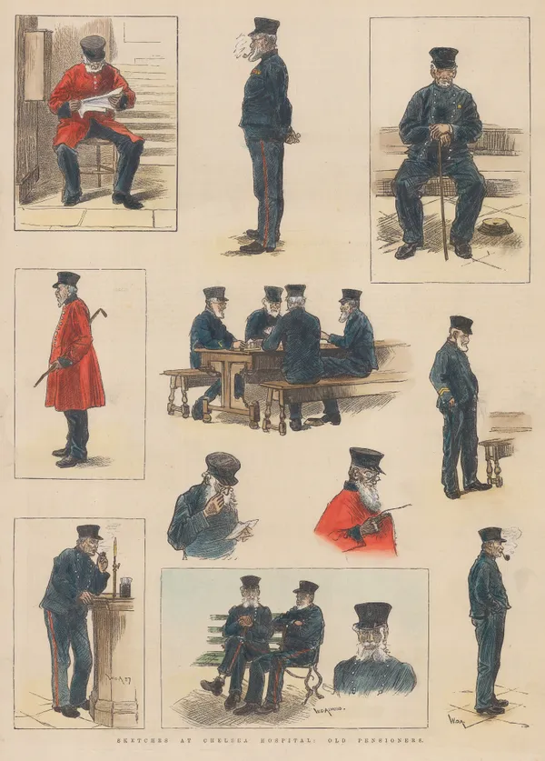 Illustrated London News (ILN), London - Chelsea, Royal Hospital, 1890