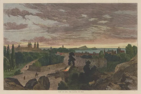 Illustrated London News (ILN), Peru - Lima, 1864