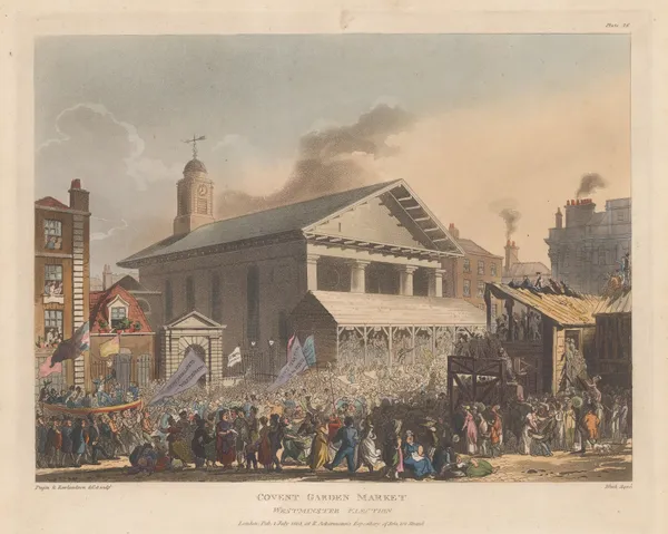 Rudolph Ackermann, London - Westminster Election, 1808