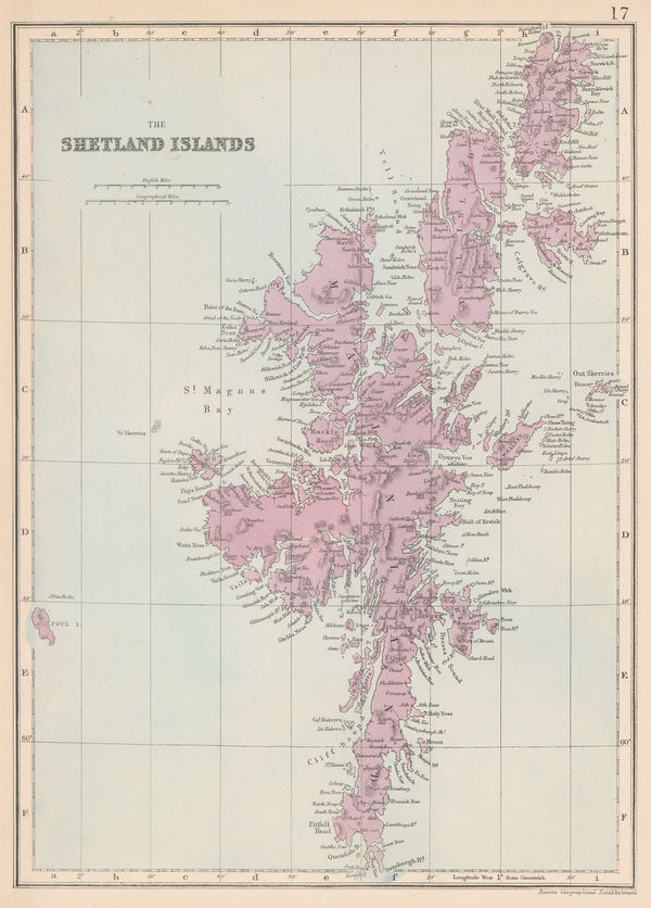 George W. Bacon, Shetland Islands, 1885 (c.)