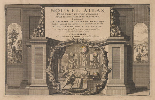 Covens (Jean) & Mortier (Cornelius), Nouvel Atlas Title Page, 1730 c.