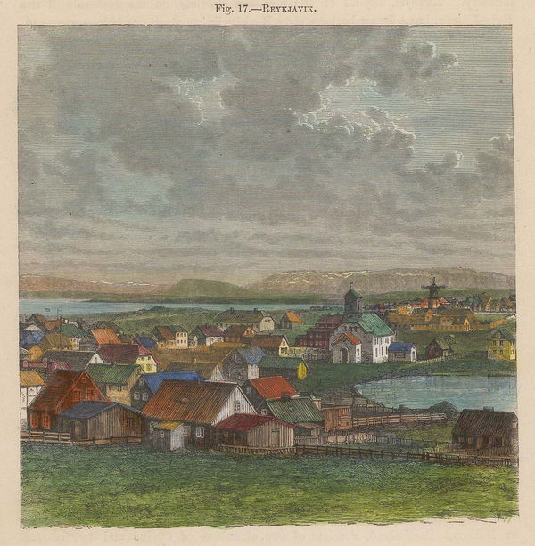 Jean Jacques Élisée Reclus, Iceland - Reykjavik, 1894