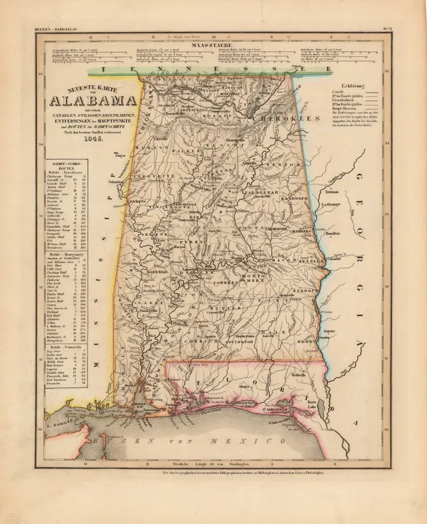 Joseph Meyer, Alabama, 1845