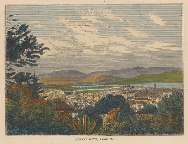 J. C. Brown, Australia - Tasmania, Hobart Town, 1885
