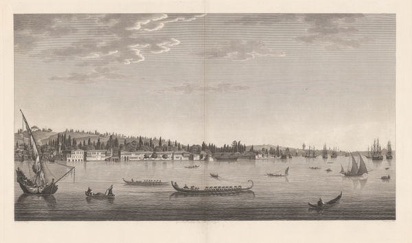Antoine-Ignace Melling, Turkey - Istanbul / Constantinople, Aïnali-Kavak, 1819