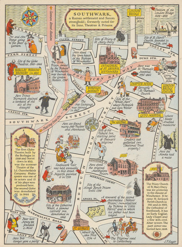 J.P. Sayer, Southwark, 1948 c.