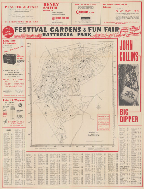 G. W. May Ltd., Borough of Battersea, 1958 c.