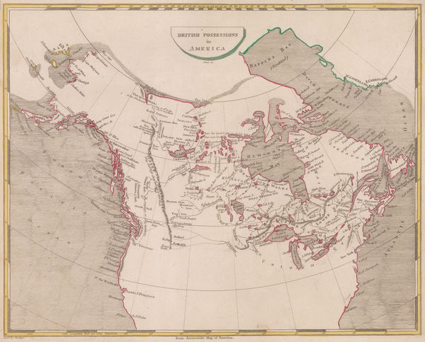 Thomas and Andrews, British Possessions in America, 1805