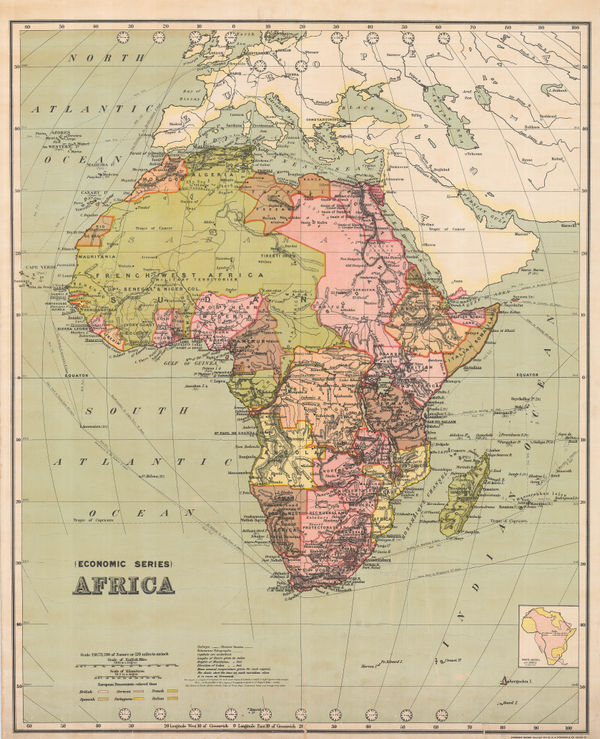 J. Nystrom, Africa, 1914