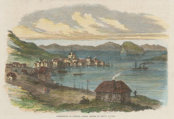 Illustrated London News (ILN), Norway - Kvaloya Island, Hammerfest, 1864