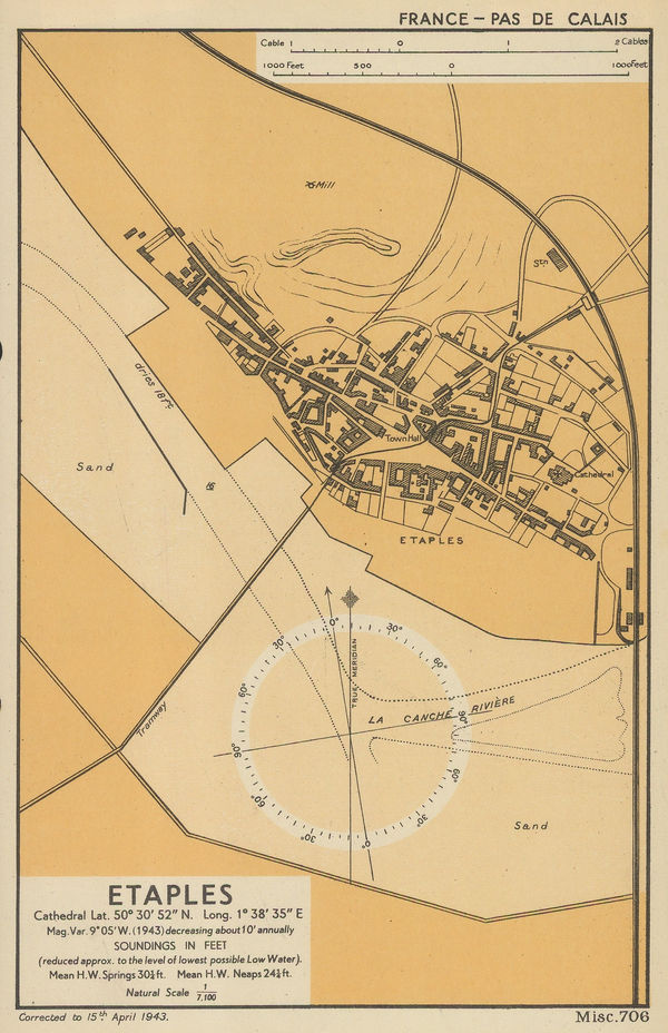 War Office, Etaples, 1943