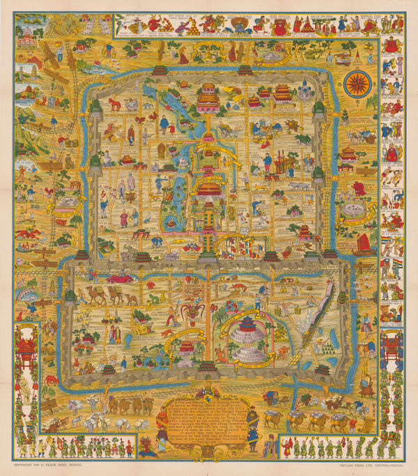 Frank Dorn, Beijing, 1936