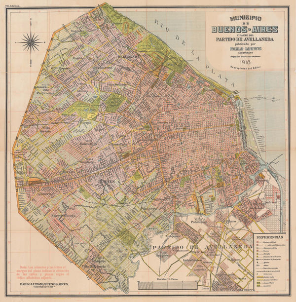 Pablo Ludwig, Municipality of Buenos Aires, 1918