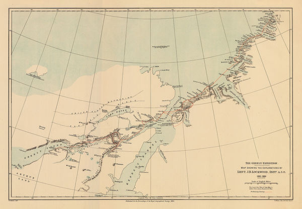 Royal Geographical Society (RGS), The Greely Expedition, 1884