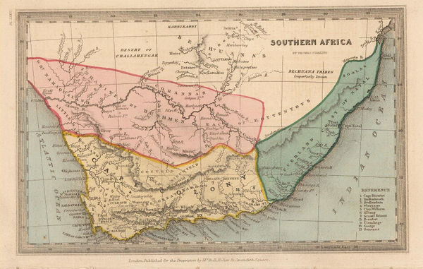 Thomas Starling, Southern Africa, 1830