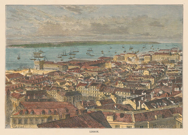 Jean Jacques Élisée Reclus, Portugal - Lisbon, 1894