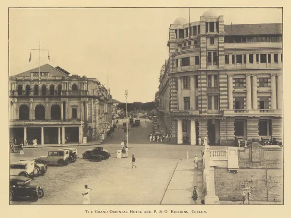 Colombo Plate Ltd., Sri Lanka - Colombo, Victoria Arcade, 1928 c.