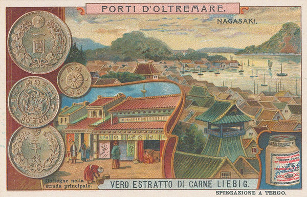 Liebig's Extract, Japan - Nagasaki Harbour, 1890 c.